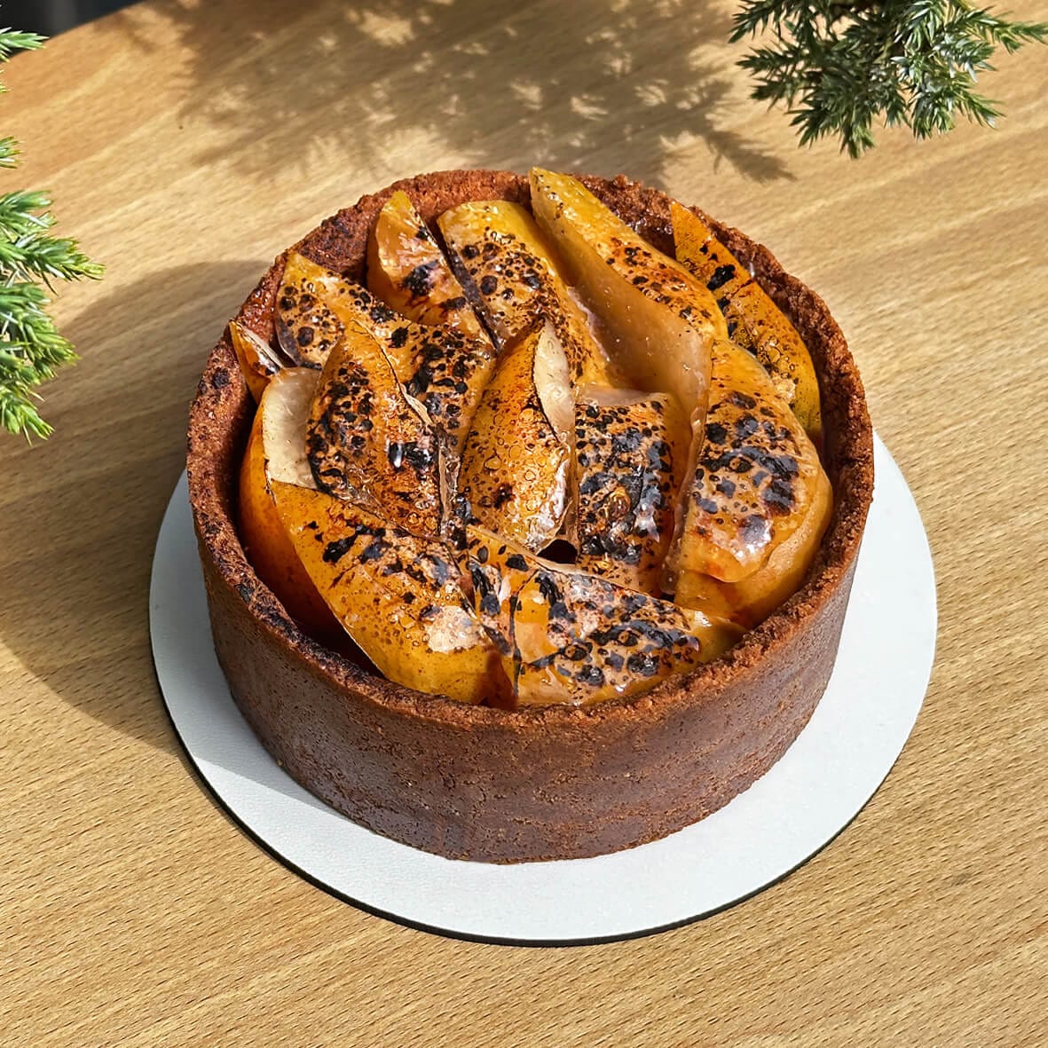 Бенто чизкейк Груша-Кардамон pear & cardamom Cheesecake Family