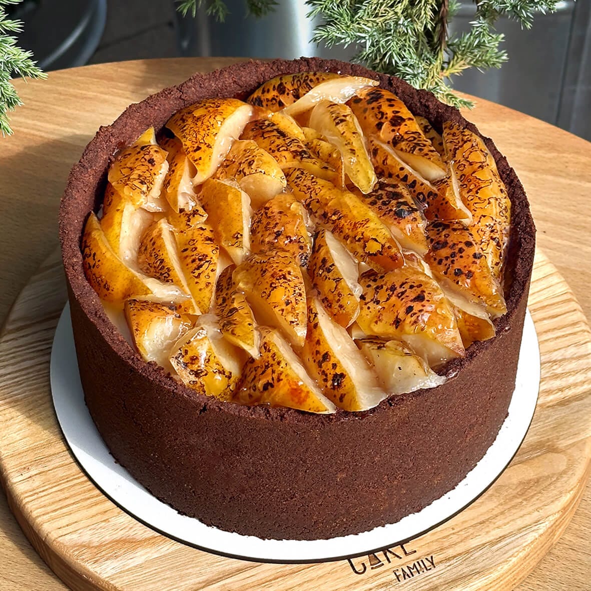 Чизкейк Груша-Кардамон Pear & Cardamom Cheesecake Family