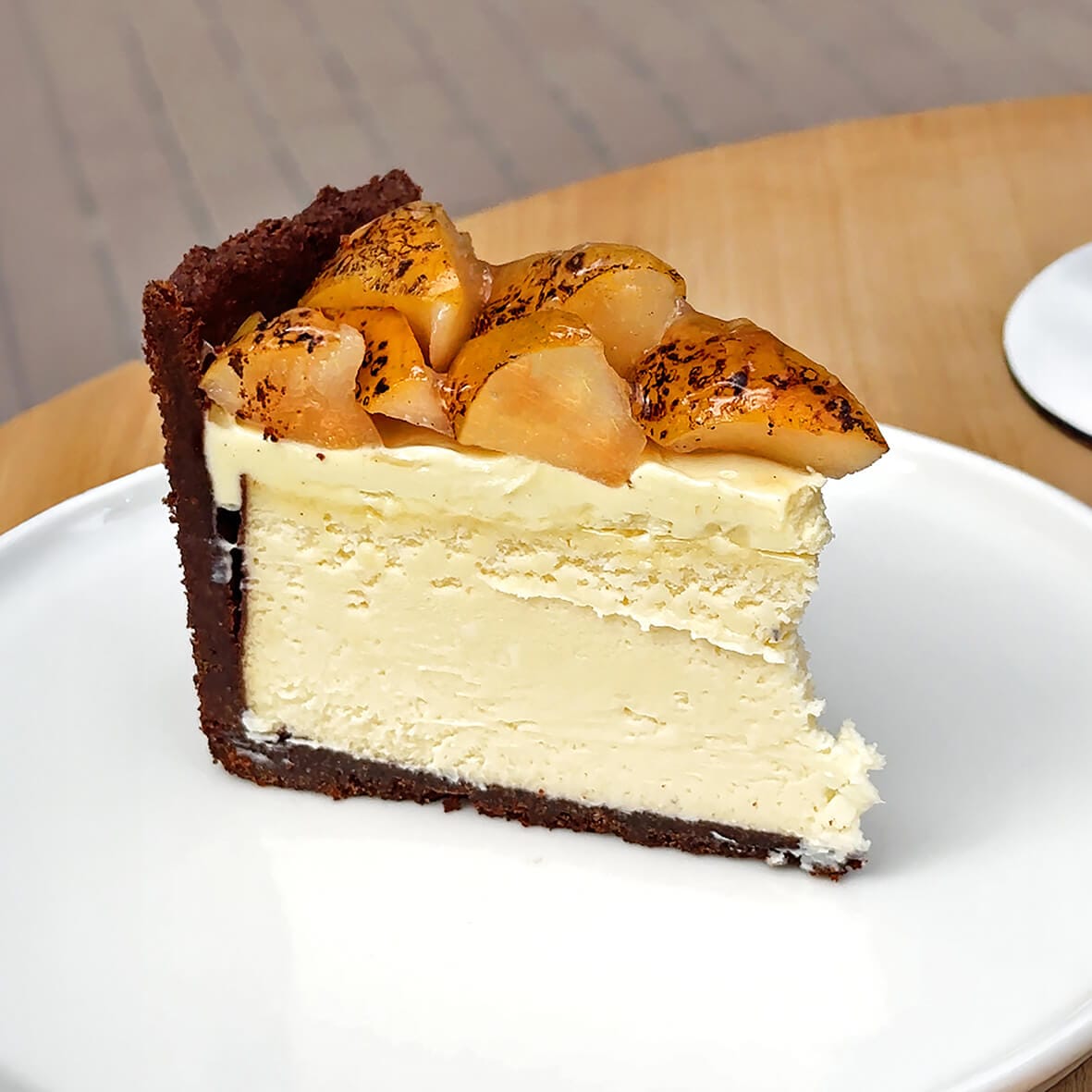 Шматочок чизкейка Груша-Кардамон pear & cardamom Cheesecake Family